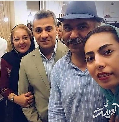 رزیتا غفاری و همسرش عباس صالحی عباس صالحی